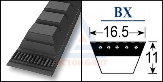 Клиновые ремни профиля BX